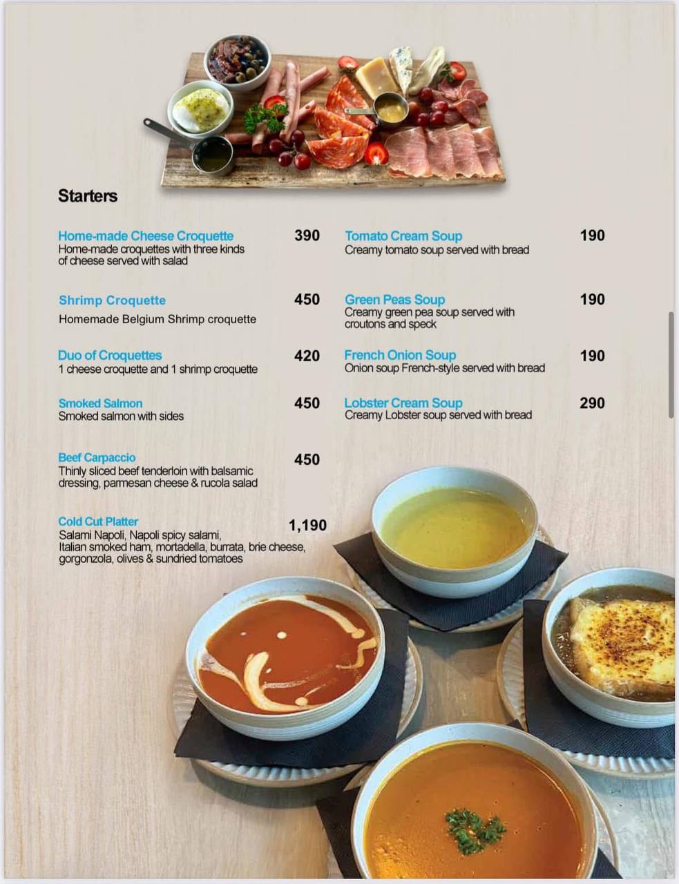 Starters & Soups