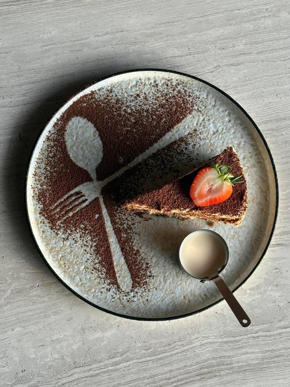 Artisan tiramisu dessert